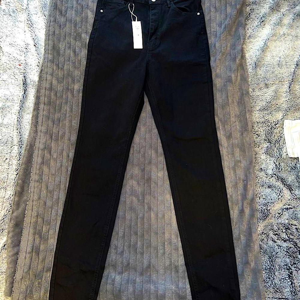 Mid waist skinny jeans